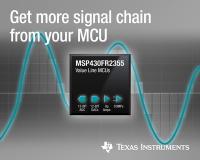 Новые микроконтроллеры Texas Instruments MSP430FR2355