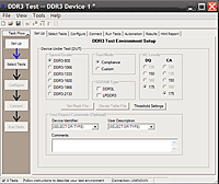 Приложение для наиболее полного тестирования на соответствие стандарту LPDDR3
