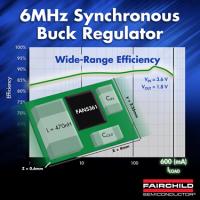 Fairchild Semiconductor: FAN5361 - импульсный понижающий стабилизатор напряжения (6 МГц/600 мА) с синхронным выпрямлением