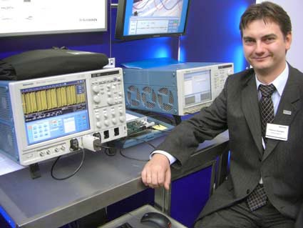 Специалист по применениям Tektronix, Inc Tадеуш Азунглер (Tadeusz Asyngler, Application engineer)