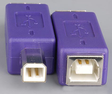 USB 2.0 тип B (вилка, розетка)